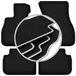 Wielganizator CARLUX-SILVER automatten voor: BMW 1 F40 hatchback (2019-)