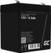 Greencell AGM VRLA 12V 4.5Ah accu