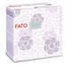 Fato - Droge papieren servetten, Airlaid, stoffen effect, verpakking van 50 servetten, grootte 40x40 gevouwen in 4, Fleuri Powder Design