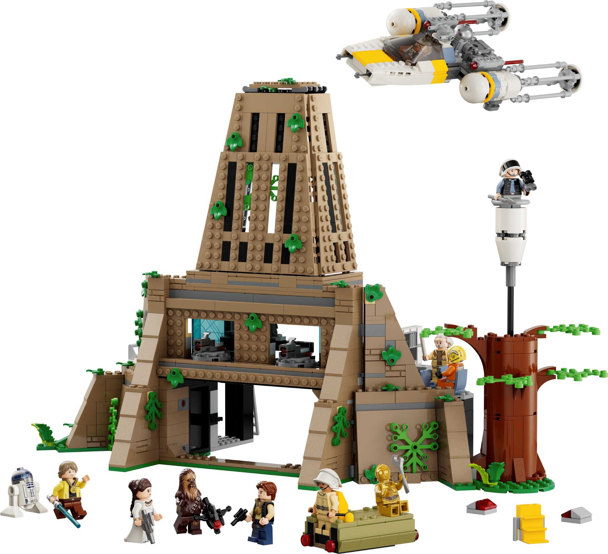 lego Rebellenbasis op Yavin 4