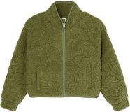 Roxy Blurry Cloud Rg Fleece Garçon 128 Oil Green Outline Mo