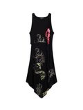 Desigual Jurk groen / rood / zwart