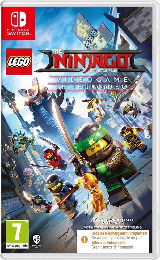 Warner Bros Games THE LEGO NINJAGO MOVIE VIDEO GAME - Nintendo Switch (code in box) Nintende Switch