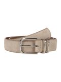 Tom Tailor TTMILLIE leren riem met afgeronde gesp - Maat 90 - sand