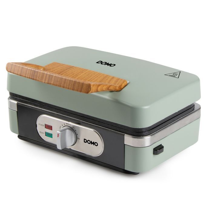 Domo DO9276C 3-in-1 Sandwich Maker - Green, Sage