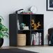 Vida Designs Durham Cube Boekenkast Opbergorganizer Woonkamer Boekenplank Home Kantoormeubilair (4 kubus, zwart)