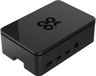 Raspberry Pi Boîtier pour Raspberry Pi 4, modèle Pi 4 Standard, plastique ABS, noir