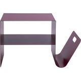 Kare Design bijzettafel Lounge News, roze, 65x37x42 cm
