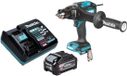 Makita HP 003 GU101 perceuse-visseuse à percussion sans fil 40 V max. 180 Nm sans balai + 1x batterie 4,0 Ah + chargeur