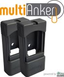 MultiAnker Clipset grijs, set van 2