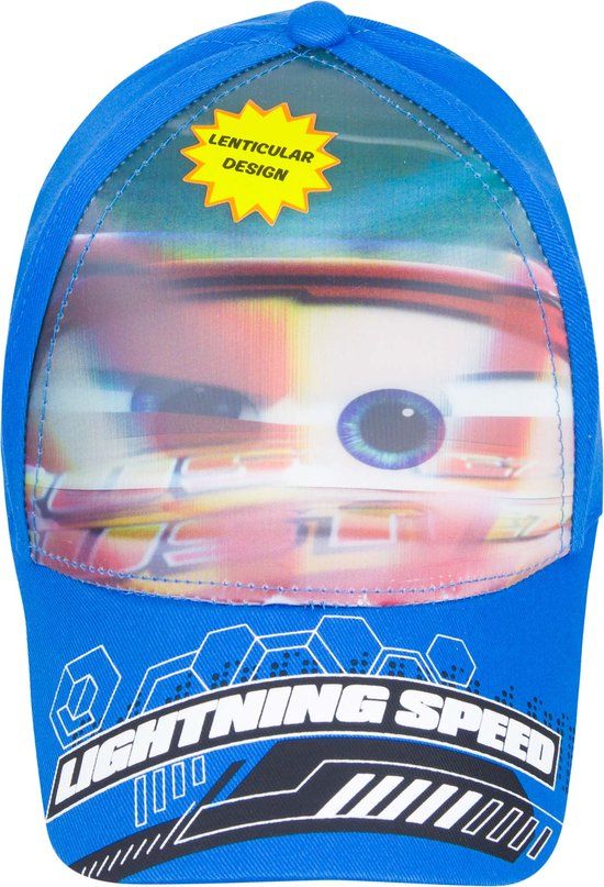 Disney Cars Cap - 3D Effect - Blue - Size 54 cm (4-8 years)