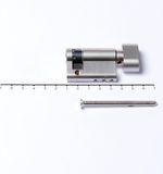 Oxloc Deurcilinder 1218079 Nikkel met knop en boorbelemmering