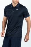 Sjeng Sports GRAND Poloshirt Mannen - Tennis Polo's Mannen - Blauw - Maat: 3XL - 100% Polyester