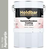 Holdbar Kunststofkozijnen Coating Agaatgrijs (RAL 7038) 2,5 Kg