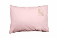 Bona Basics, Decoratieve kussenhoes, Huisdecoratie, voor bank, cafetaria, Afmeting: 50x35 cm, Kleur: Lichtroze