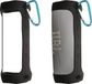 kwmobile siliconen hoesje voor JBL Flip 6 / Flip 5 - zwart