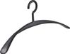 La Kledinghanger Gigant - Garderobehanger - Jassenhanger - Adultes - 10 Pièces - Plastique - Noir - 45 cm