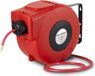 Metalworks Haspel perslucht 7 m Ø 1/4 10 bar PP met automatische oprol en zwenkbare muurbeugel MW Tools HAL00808CG