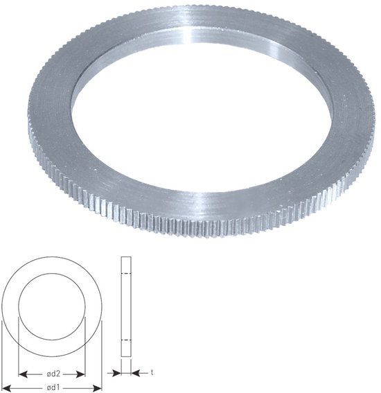 Rotec Pasring ø20,0 x ø16,0 x 1,4mm