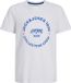 JACK&JONES JUNIOR JJSIMON TEE SS CREW NECK JNR T-shirt garçon - White Big