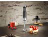 Merkloos Staafmixer Hb501 - Wit - 800 W - 5 snelheden met turbo - 4 roestvrijstalen messen - Hakmolen en garde
