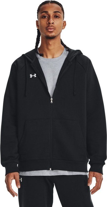 Under Armour UA Rival Fleece Fullzip Hoodie Black - XS | Men
