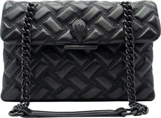 Kurt Geiger London Kensington Bag Drench Schoudertas Dames - Zwart