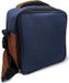Nerthus Lunchbox blauw + luchtdichte kunststof, BPA-vrij, 2 tuppers