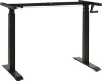 vidaXL Zit-stabureauframe met slinger handmatig zwart