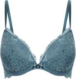 Hunkemöller Marine Padded Push-Up Underwired Bra Blauw