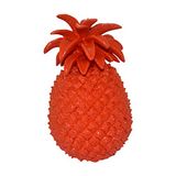 homea 5dej1223ro beeldje tekening ananas polyhars rood 19,5 x 19 x 29,5 cm