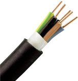 Kopp 157410042 Grondkabel NYY-J 5 G 1.50 mm² Zwart 10 m