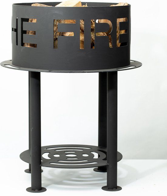 Ferro Duro Vuurkorf il Giro - Zwart - 76 x 60 x 30 cm