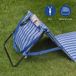 Campart Strandstoel en Strandligbed BE-0421