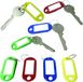 PARENCE. - Set van 20 sleutelhangers voor ruim/bagage, huis, dieren - plastic, willekeurige kleuren