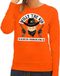 Bellatio Decorations Willy the Kid Oranje tekst sweater Willy the Kid cowboy voor dames - Koningsdag kleding M