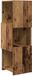 vidaXL Hoekkast 30,5x30x95cm Bewerkt Hout Oudhout