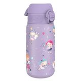 ION8 Geïsoleerde Stalen Waterfles, 320 ml/11 oz, Lekvrij, Makkelijk te Openen, Veilige Sluiting, Vaatwasserbestendig, Draaghandvat, Hygiënische Flip Cover, Duurzaam Roestvrij Staal, Feeën