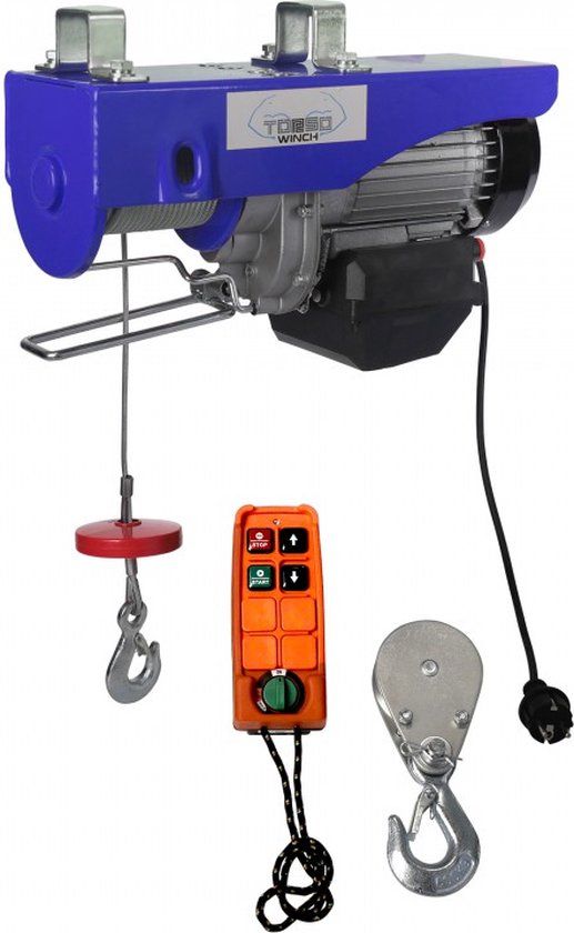 TORSO Elektrische takel SH500-R met afstandbediening