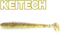 Keitech Swing Impact Green Pumpkin Chartreuse 3 / 7.6cm Green Pumpkin Chartreuse
