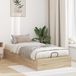 Prolenta Maison Exclusive - Ottoman bedframe, Sonoma-eikenhout, 75,5 x 190 cm, houtvezel