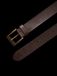 Calvin Klein Heren Riem Leer Bruin