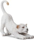 Collecta Lionceau blanc figurine d'animal sauvage s'étirant