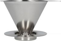 Hario Dripper V60-02 - Double Mesh Metal Dripper RVS