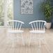 Julian Bowen Set van 2 Modena Eetkamerstoelen - Wit