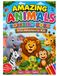 Coloring Book A Fun Adventure for Kids: 50+ Easy & Cute Coloring Pages Featuring Animals, Nature, Vehicles, Fruits, and More for Kids Ages 3–8