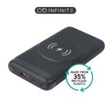eSTUFF ES641042 powerbank Draadloos opladen Zwart
