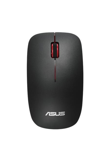 ASUS WT300 - Draadloze Muis - 1600 DPI - Zwart/Rood