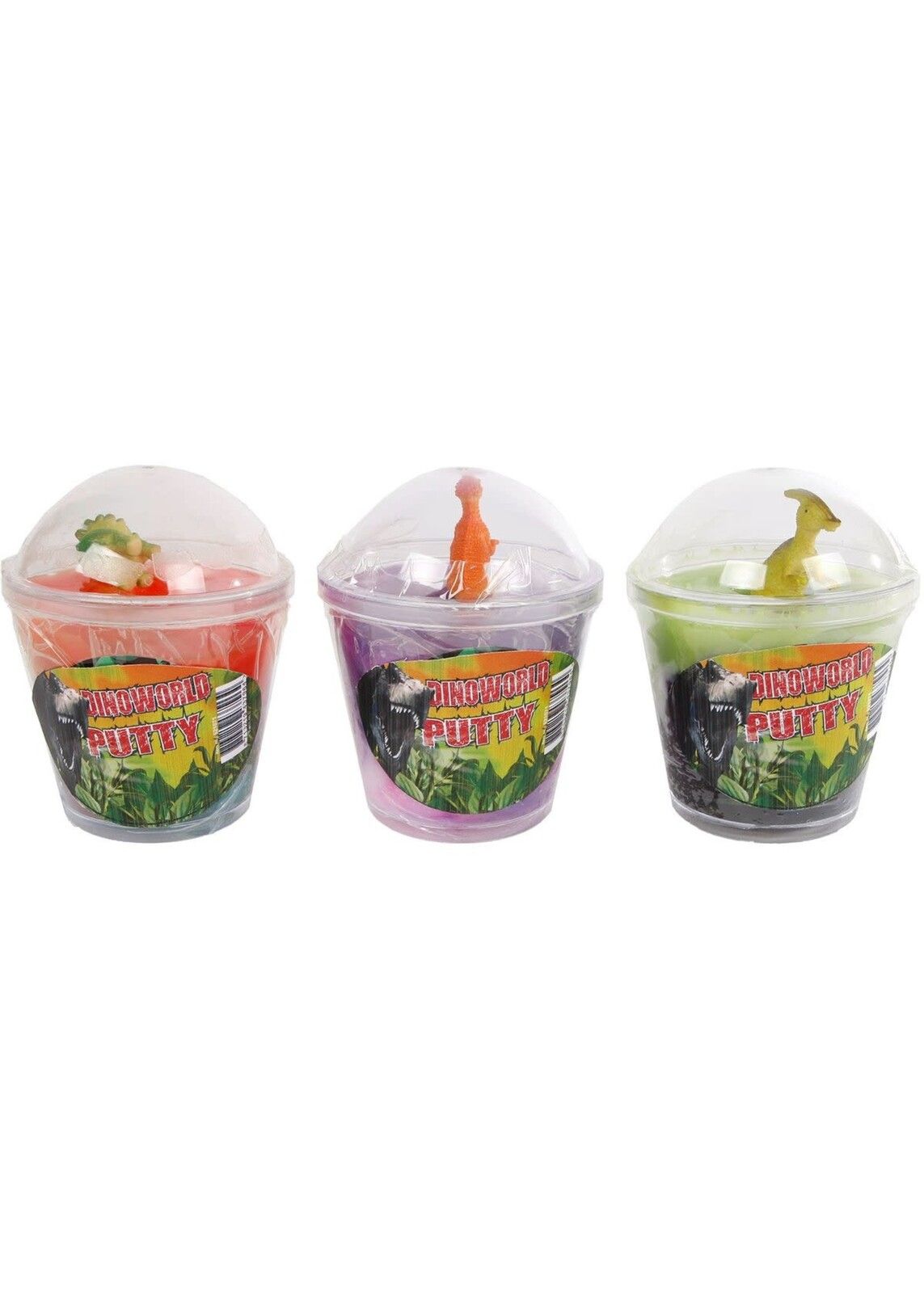 DeOnlineDrogist.nl Speelgoed Dinoworld Multicolor Putty Met Dinofiguur 8713219437964