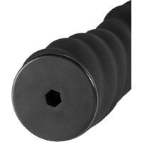 Rimba Vervangbare Dildo voor Strap-On, Zwart, 16 cm
